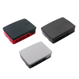 Maxbell Raspberry Pi 4 B Official ABS Protective Shell Durable Plastic Red Black
