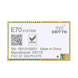 Maxbell E70-915T30S CC1310 1W SoC SMD UART 915MHz Interference Wireless RF Module