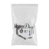 Maxbell 60W Manual Soldering Gun Handheld Solder Iron Kit Welding Tool EU Plug Black