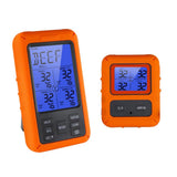 Maxbell TP-40A Food Thermometer Remote Thermometer for BBQ Smoker Meat w/ Timer