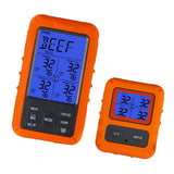 Maxbell TP-40A Food Thermometer Remote Thermometer for BBQ Smoker Meat w/ Timer