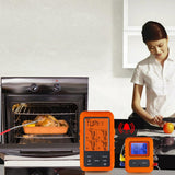 Maxbell TP-40A Food Thermometer Remote Thermometer for BBQ Smoker Meat w/ Timer