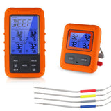 Maxbell TP-40A Food Thermometer Remote Thermometer for BBQ Smoker Meat w/ Timer