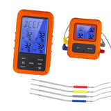 Maxbell Wireless Meat Food Thermometer Kitchen Cooking Temperature Probe BBQ Gauge