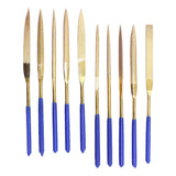 Maxbell Diamond Assorted File Rasp Needle Hand Tools Grinding for Metal Wood Working 180mm