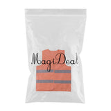 Maxbell Reflective Safety Zipper Front Vest    Fluorescein orange