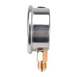 Maxbell Vacuum Gauge 68mm , -1/0 Bar &-30*Hg - Male Bottom Connectio E