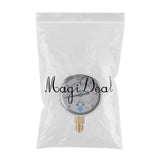 Maxbell Vacuum Gauge 68mm , -1/0 Bar &-30*Hg - Male Bottom Connectio E