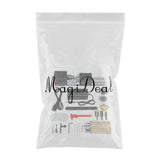 Maxbell Mini Lathe Beads Machine Wood Working DIY Rotary Tool for Grinding EU Black
