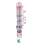 Maxbell Pressure Washer Lance Bottle 1/4 Adapter Connector Fit for Karcher K-series
