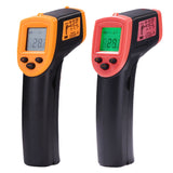 Maxbell Handheld Laser Infrared Thermometer Backlit Red