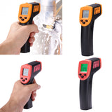 Maxbell Handheld Laser Infrared Thermometer Backlit Red