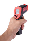 Maxbell Handheld Laser Infrared Thermometer Backlit Red