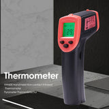 Maxbell Handheld Laser Infrared Thermometer Backlit Red