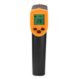 Maxbell Handheld Laser Infrared Thermometer Backlit Yellow