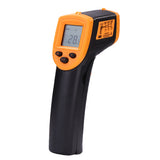 Maxbell Handheld Laser Infrared Thermometer Backlit Yellow