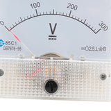 Maxbell 85C1 Analog Panel Meter Voltmeter DC Volt Voltage Meter Gauge DC 0-300V