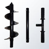 Maxbell Manual Earth Auger Fence Post Drill Soil Digger Hole Borer 4" Hand Tool