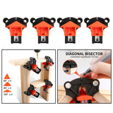 Maxbell 90 Degrees Right Angle Clamp Clip Quick Fixing Picture Frame Corner Clamps