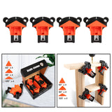 Maxbell 90 Degrees Right Angle Clamp Clip Quick Fixing Picture Frame Corner Clamps