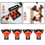 Maxbell 90 Degrees Right Angle Clamp Clip Quick Fixing Picture Frame Corner Clamps