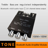 Maxbell Subwoofer Bluetooth Receiver Audio Amplifier Board 100W+100W