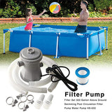 Maxbell 1pc Swimming Pool Electric Filter Pump For Above Ground Pools System Kit