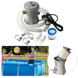Maxbell 1pc Swimming Pool Electric Filter Pump For Above Ground Pools System Kit