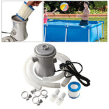 Maxbell 1pc Swimming Pool Electric Filter Pump For Above Ground Pools System Kit