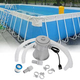 Maxbell 600 Gallons Swimming Pool Cartridge Filter Pump Kit with Accessory Plug: US