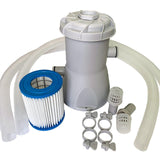 Maxbell Electric Filter Pump For Pools Flow Rate 530 Gallons Water Pump with Accs