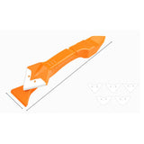 Maxbell Glass Cement Scraper Tool Caulking Finishing Sealant Grout Remover Yellow