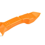 Maxbell Glass Cement Scraper Tool Caulking Finishing Sealant Grout Remover Yellow