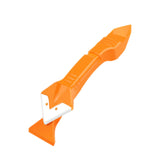 Maxbell Glass Cement Scraper Tool Caulking Finishing Sealant Grout Remover Yellow