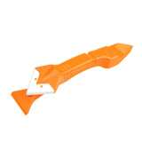 Maxbell Glass Cement Scraper Tool Caulking Finishing Sealant Grout Remover Yellow