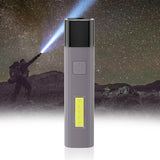 Maxbell Portable Torch Lamp Wear-resisting Flashlight Emergency Outdoor Light Gray