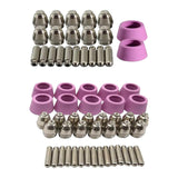 Maxbell AG-60 Plasma Cutter Nozzles Fitting Parts Tips Soldering Equipment Cutters 22 pcs