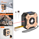 Maxbell Laser Tape Measure 16ft/5M Multi-Measurement Modes for Volume gold