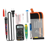 Maxbell 60W Temperature Adjustable Electric Soldering Iron Weld Tin Welding Pen SL103 US 16Set