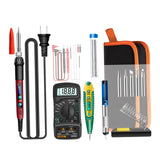 Maxbell 60W Temperature Adjustable Electric Soldering Iron Weld Tin Welding Pen SL103 US 16Set