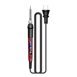 Maxbell 60W Temperature Adjustable Electric Soldering Iron Weld Tin Welding Pen SL103 US 16Set