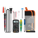 Maxbell 60W Temperature Adjustable Electric Soldering Iron Weld Tin Welding Pen SL103 US 16Set