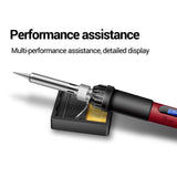 Maxbell 60W Temperature Adjustable Electric Soldering Iron Weld Tin Welding Pen SL103 US 18Set