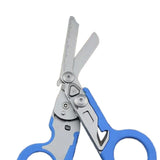 Maxbell Emergency Response Shears Tactical Pliers Multi-Functional for Outdoor Blue