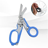 Maxbell Emergency Response Shears Tactical Pliers Multi-Functional for Outdoor Blue