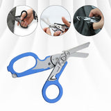 Maxbell Emergency Response Shears Tactical Pliers Multi-Functional for Outdoor Blue