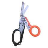 Maxbell Emergency Response Shears Tactical Pliers Multi-Functional for Outdoor Orange Black