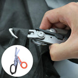 Maxbell Emergency Response Shears Tactical Pliers Multi-Functional for Outdoor Orange Black