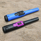 Maxbell Portable Handheld Metal Detector Treasure Hunting Scanner Blue Black