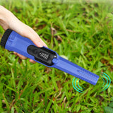 Maxbell Portable Handheld Metal Detector Treasure Hunting Scanner Blue Black